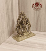 Buy Murugan Valli Deivanai Brass Idol 440g, 4.2" – Brass Murugan Idol for Home Temple & Prosperity
