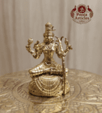 Buy Panchaloha Kamatchi Amman Statue 25g, 1.5" – Sacred Panchaloga Kamatchi Amman Idol for Divine Blessings