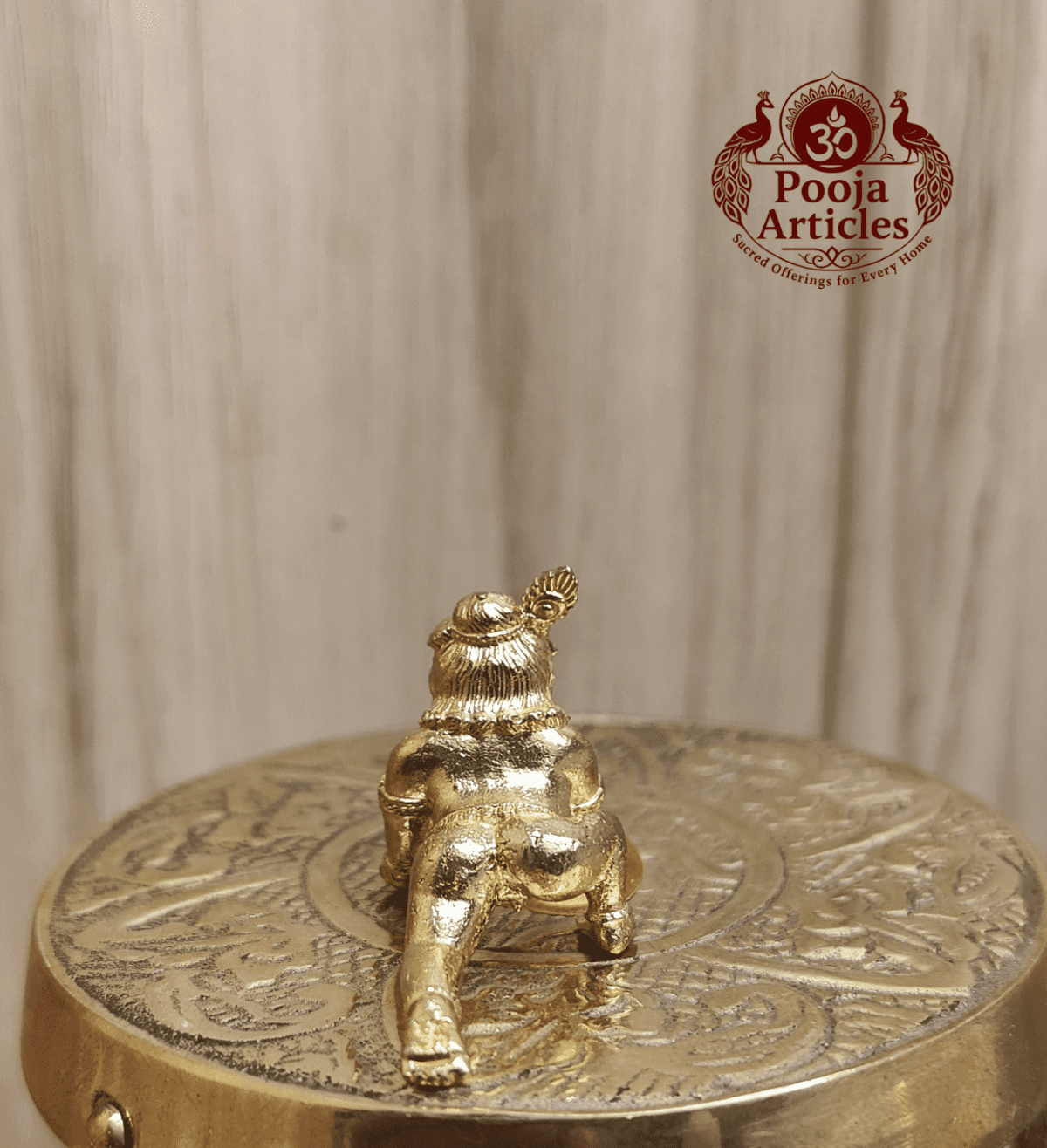 Buy Panjalogam Ganesha Idol 25g, 1.2" – Sacred Panjalogam Ganesha Statue for Home Temple