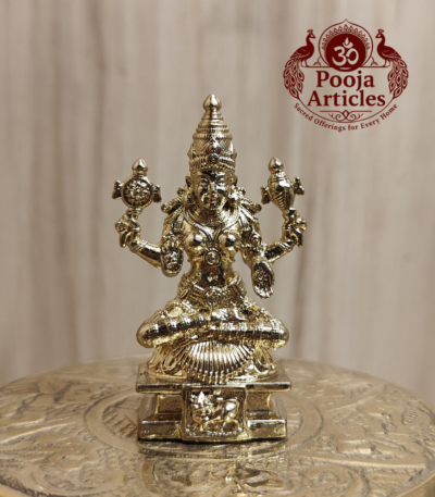 Buy Panchaloha Lakshmi Statue 40g, 2" – Divine Panchaloga Lakshmi Statue for Home Pooja