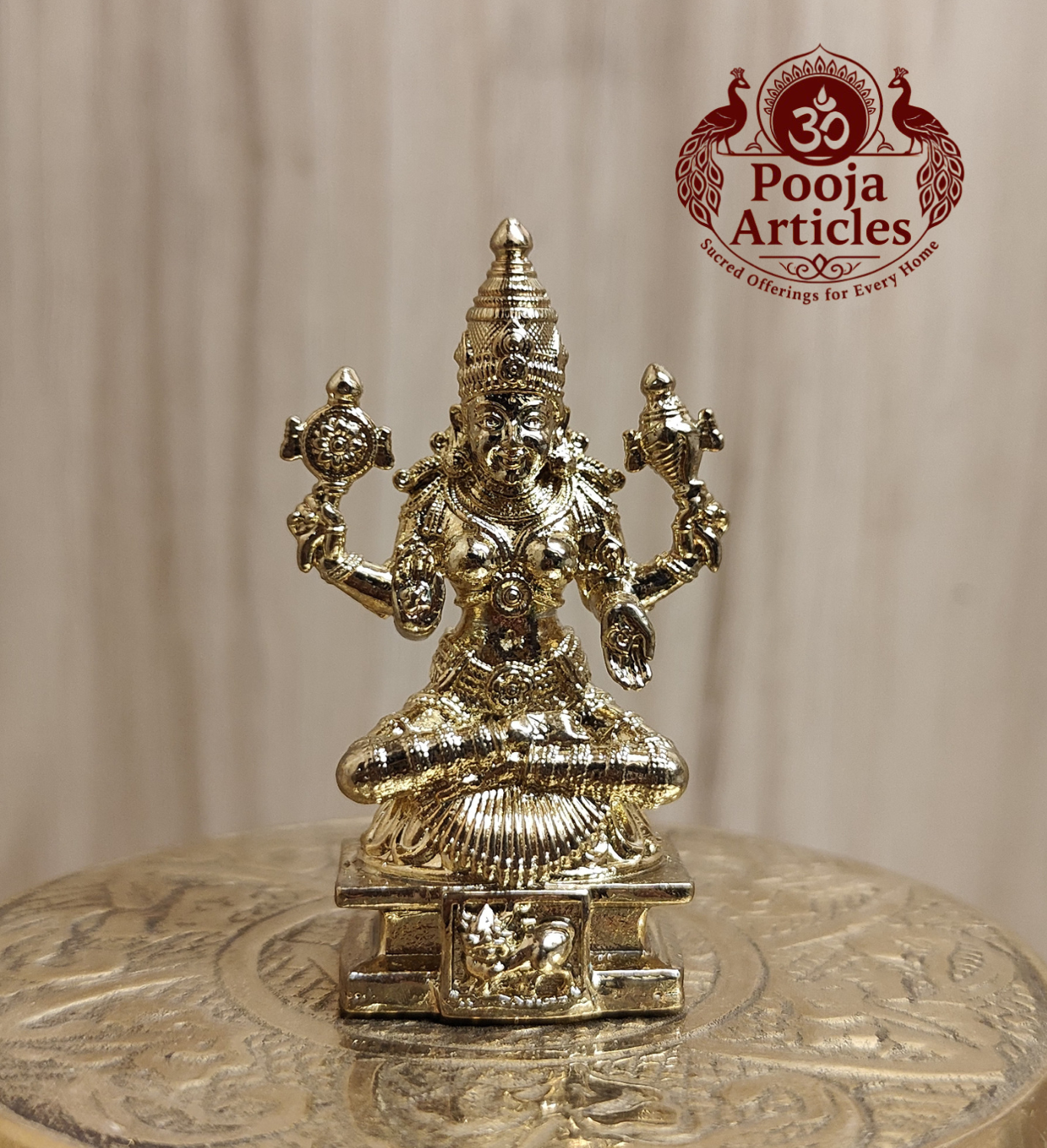 Buy Panchaloha Lakshmi Statue 40g, 2" – Divine Panchaloga Lakshmi Statue for Home Pooja Buy Panchaloha Lakshmi Statue 40g, 2" – Divine Panchaloga Lakshmi Statue for Home Pooja