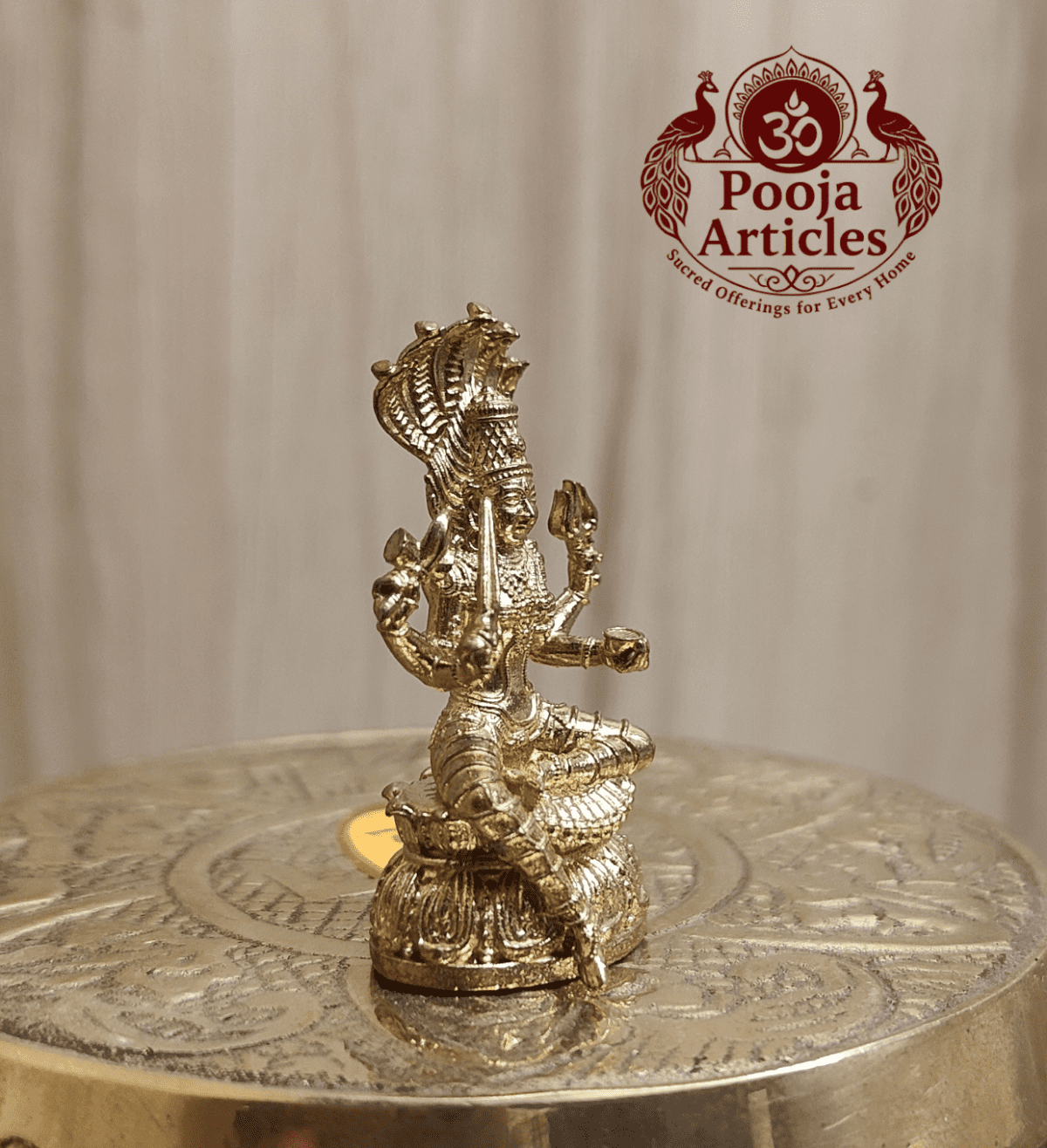 Buy Panchaloha Mariamman Idol 25g, 1.5" – Sacred Panchaloga Mariamman Statue for Protection
