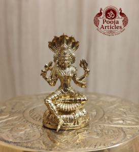 Buy Panchaloha Mariamman Idol 25g, 1.5" – Sacred Panchaloga Mariamman Statue for Protection