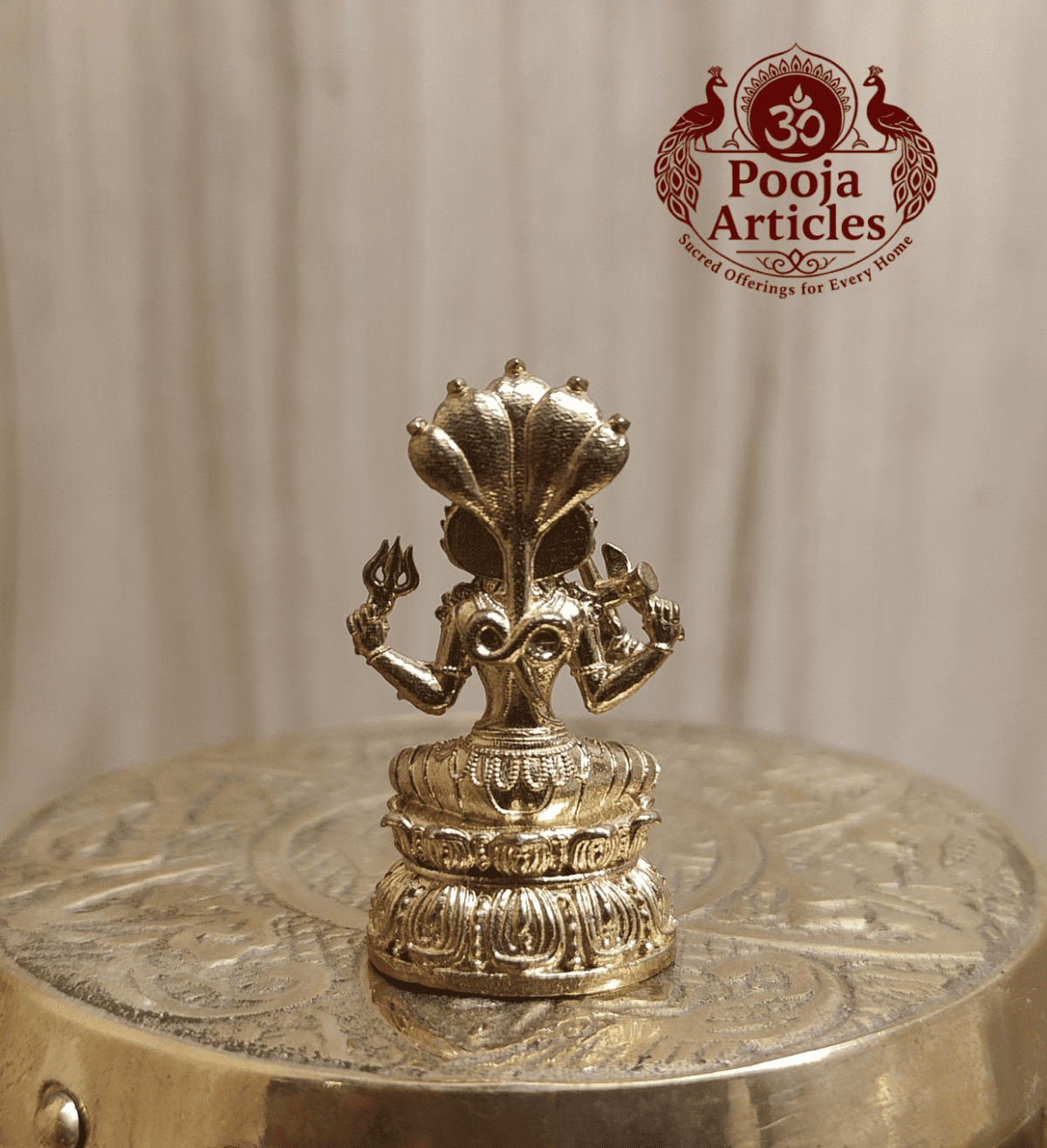 Buy Panchaloha Mariamman Idol 25g, 1.5" – Sacred Panchaloga Mariamman Statue for Protection