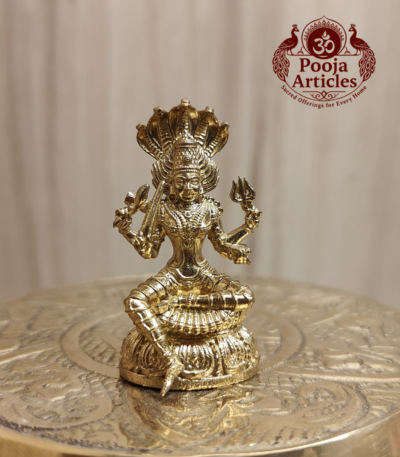 Buy Panchaloha Mariamman Idol 25g, 1.5" – Sacred Panchaloga Mariamman Statue for Protection
