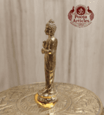 Buy Panchaloha Standing Buddha Idol 30g, 2.2" – Sacred Standing Buddha Statue for Peace