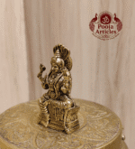 Buy Premium Brass Mariamman Statue 40g, 2" - Goddess Mariamman Idol for Home Pooja