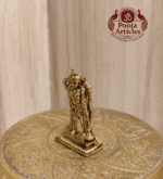 Buy Premium Brass Karuppasamy Statue 15 g, 1.5"– Mini Karuppasamy Swamy Idol for Home Pooja & Gifiting