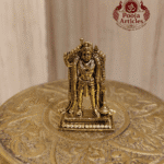 Buy Premium Brass Karuppasamy Statue 15 g, 1.5"– Mini Karuppasamy Swamy Idol for Home Pooja & Gifiting