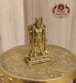 Buy Premium Brass Karuppasamy Statue 20 g, 1.6" – Mini Karuppasamy Swamy Idol for Home Pooja & Gifiting