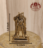 Buy Premium Brass Karuppasamy Statue 30 g, 1.9" – Mini Karuppasamy Swamy Idol For Home Use & Puja