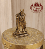 Buy Premium Brass Karuppasamy Statue 30 g, 1.9" – Mini Karuppasamy Swamy Idol For Home Use & Puja