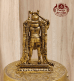 Buy Premium Brass Karuppasamy Statue 85 g, 3" – Mini Karuppasamy Swamy Idol For Home Use & Puja