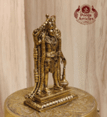 Buy Premium Brass Karuppasamy Statue 85 g, 3" – Mini Karuppasamy Swamy Idol For Home Use & Puja