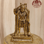 Buy Premium Brass Karuppasamy Statue 85 g, 3" – Mini Karuppasamy Swamy Idol For Home Use & Puja