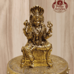 Buy Premium Brass Mariamman Statue 110g ,3" - Goddess Mariamman Idol for Home Pooja
