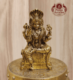 Buy Premium Brass Mariamman Statue 110g ,3" - Goddess Mariamman Idol for Home Pooja