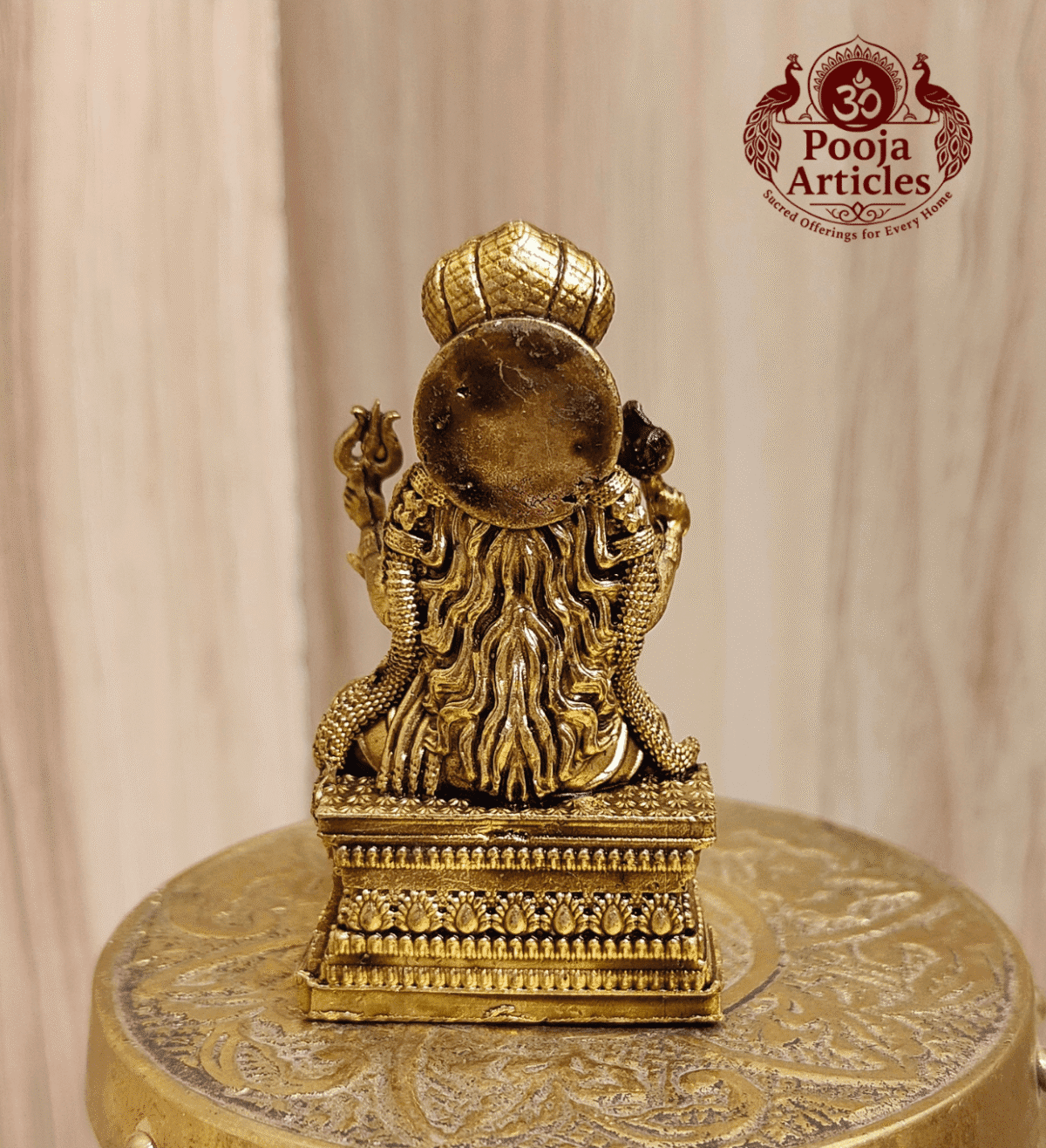 Buy Premium Brass Mariamman Statue 70g, 2.5" - Divine Goddess Mariamman Idol for Home Pooja