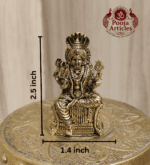 Buy Premium Brass Mariamman Statue 70g, 2.5" - Divine Goddess Mariamman Idol for Home Pooja