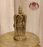 Buy Premium Brass Meenakshi Amman Statue 45 g, 2.5" – Mini Goddess Idol for Home Pooja & Gifiting
