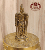 Buy Premium Brass Meenakshi Amman Statue 70 g, 3" – Mini Goddess Idol for Home Pooja & Gifiting