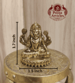 Buy Premium Brass Narasimha Statue 60 g, 1.7" – Mini Narasimha Idol for Power & Prosperity
