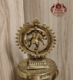 Buy Premium Brass Nataraja Statue 150g, 4" – Brass Nataraja Idol for Home Pooja