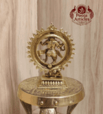 Buy Premium Brass Nataraja Statue 70g, 2.9" – Small Lord Nataraja Idol for Home Pooja & Divine Blessings