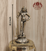 Buy Premium Brass Palani Dhandayuthapani Swamy Idol 180g, 4.1" – Sacred Brass Palani Murugan Idol for Home Temple