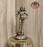 Buy Premium Brass Palani Dhandayuthapani Swamy Idol 180g, 4.1" – Sacred Brass Palani Murugan Idol for Home Temple