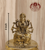 Buy Premium Brass Varahi Statue 160 g, 3" – Goddess Varahi Amman Idol for Home Pooja