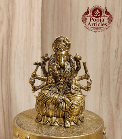 Buy Premium Brass Varahi Statue 160 g, 3" – Goddess Varahi Amman Idol for Home Pooja