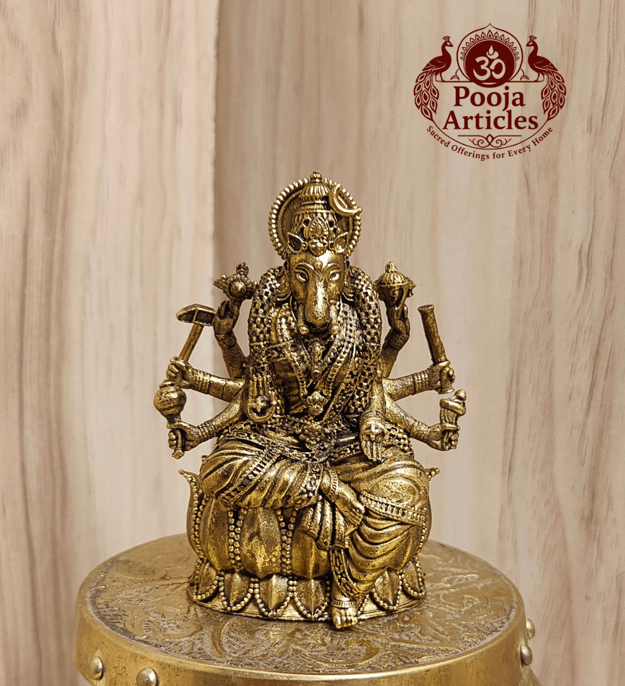 Buy Premium Brass Varahi Statue 160 g, 3" – Goddess Varahi Amman Idol for Home Pooja Buy Premium Brass Varahi Statue 160 g, 3" – Goddess Varahi Amman Idol for Home Pooja