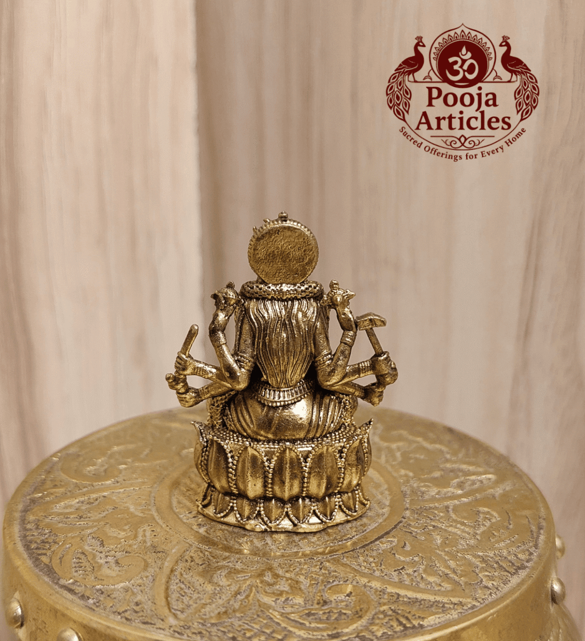 Buy Premium Brass Varahi Statue 35 g, 1.7" – Varahi Amman Idol for Protection, Wealth & Spiritual Power