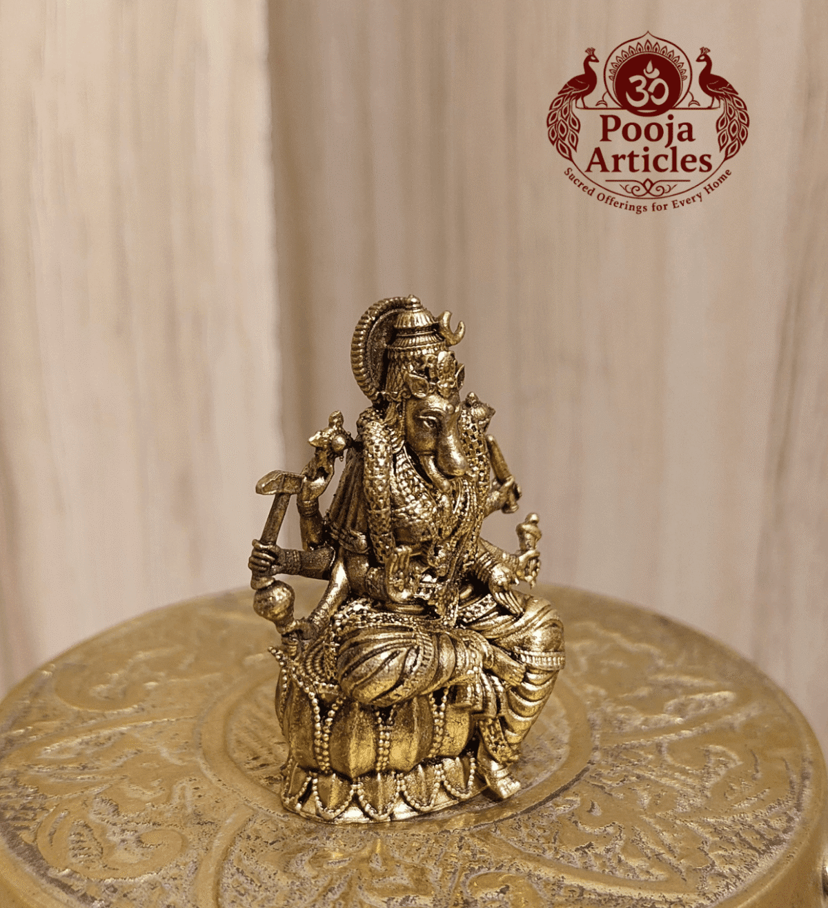 Buy Premium Brass Varahi Statue 35 g, 1.7" – Varahi Amman Idol for Protection, Wealth & Spiritual Power