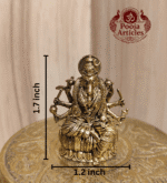 Buy Premium Brass Varahi Statue 35 g, 1.7" – Varahi Amman Idol for Protection, Wealth & Spiritual Power