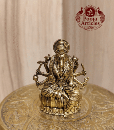 Buy Premium Brass Varahi Statue 35 g, 1.7" – Varahi Amman Idol for Protection, Wealth & Spiritual Power