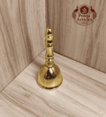 Buy Premium Pooja Brass Bell 150g, 4.5"– Divine Brass Bell for Temple & Home Use