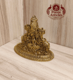 Buy Tirupati Balaji with Goddess Gajalakshmi Brass Statue 120 g, 3" – Divine Venkateswara Idol for Home Pooja