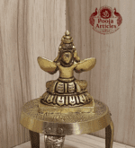 Buy Brass Garuda Idol 200g, 2.6" – Sacred Garuda Statue for Vishnu Devotees